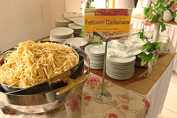 Stall Fettuccini Carbonara